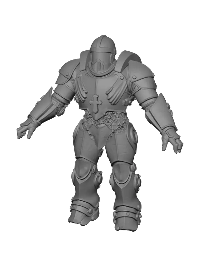 3D model for Azure Crusader