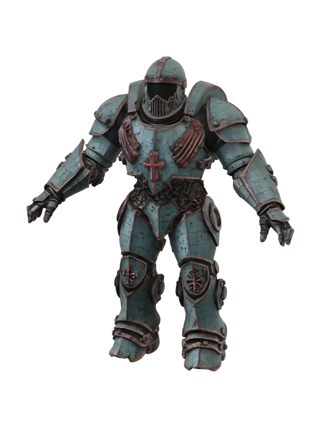 3D model for Azure Crusader