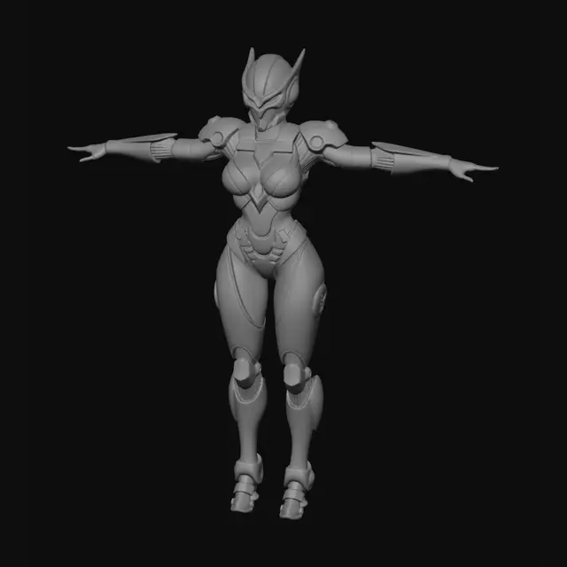 3D model for Obsidian Valkyrie