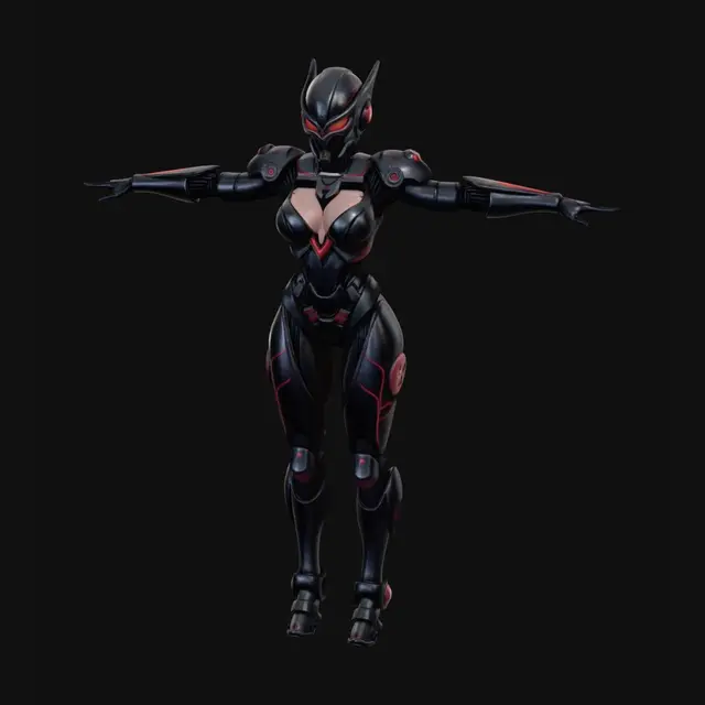 3D model for Obsidian Valkyrie