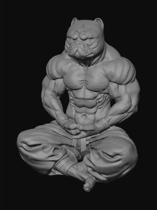 3D model for Zen Bulldog