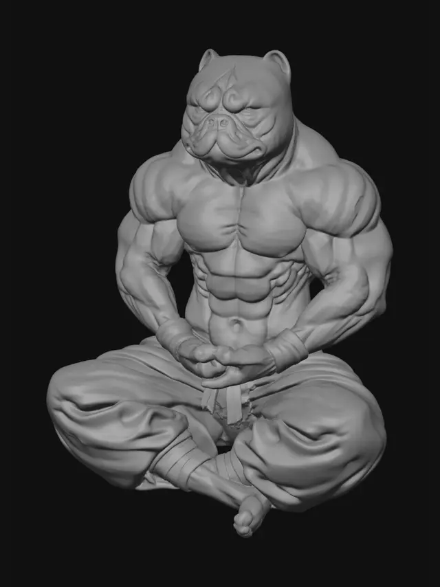 3D model for Zen Bulldog