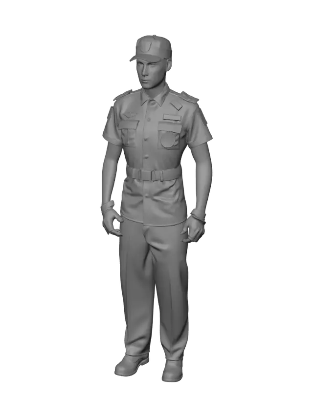 3D model for Uniformed Sentinel