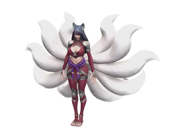 3D model for Ahri
