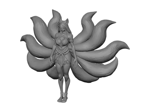 3D model for Ahri