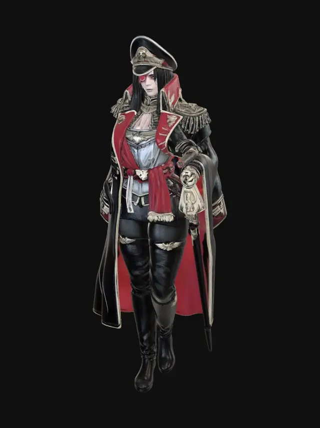3D model for Crimson Corsair