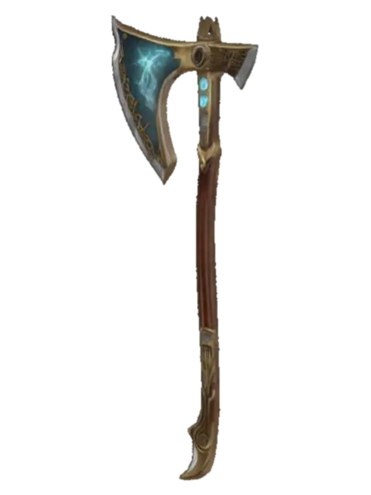 3D model for Mystic Rune Axe