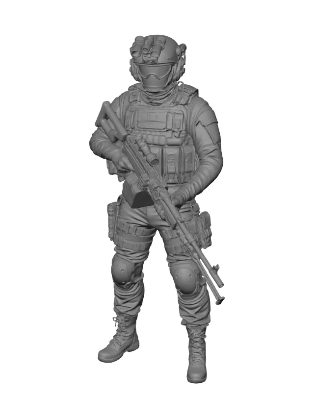 3D model for Night Ops Commando