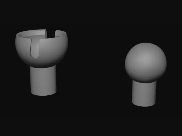 3D model for Ring and Sphere
