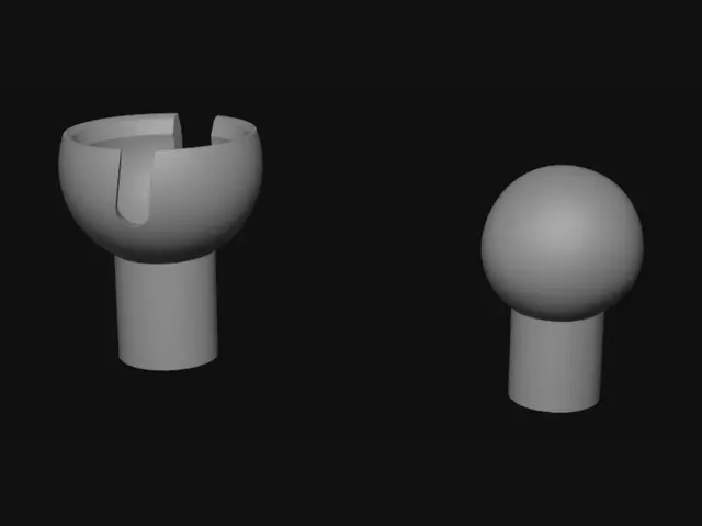 3D model for Ring and Sphere