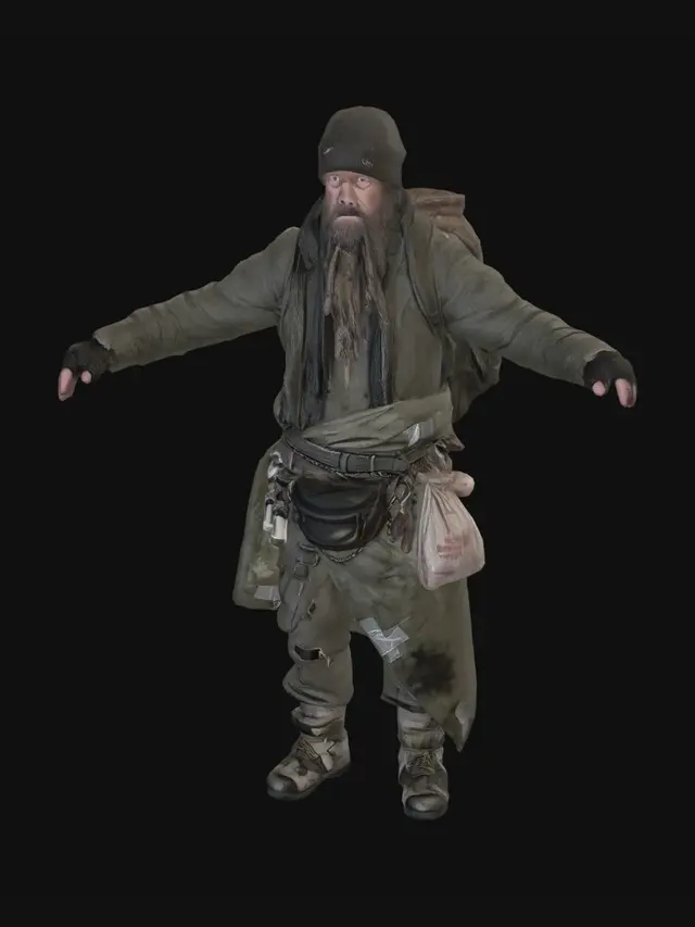 3D model for The Wasteland Wanderer