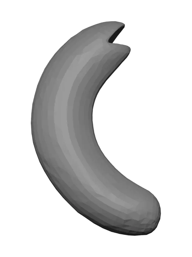 3D model for Banana Crescent
