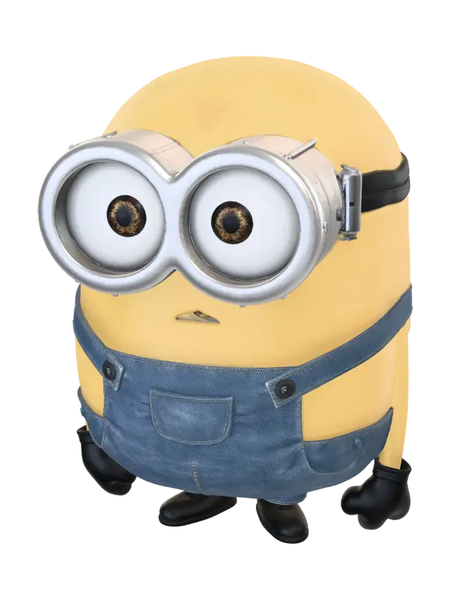 3D model for Surprised Minion