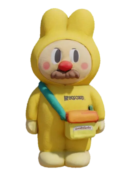 3D model for Mustard Bunny Explorer