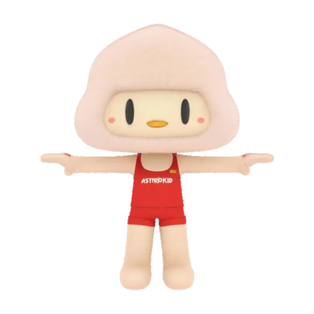 3D model for AstroKid Character