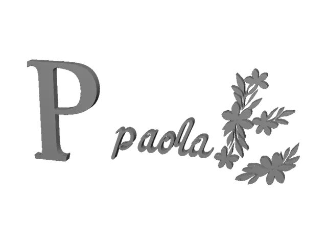 3D model for Paola in Bloom
