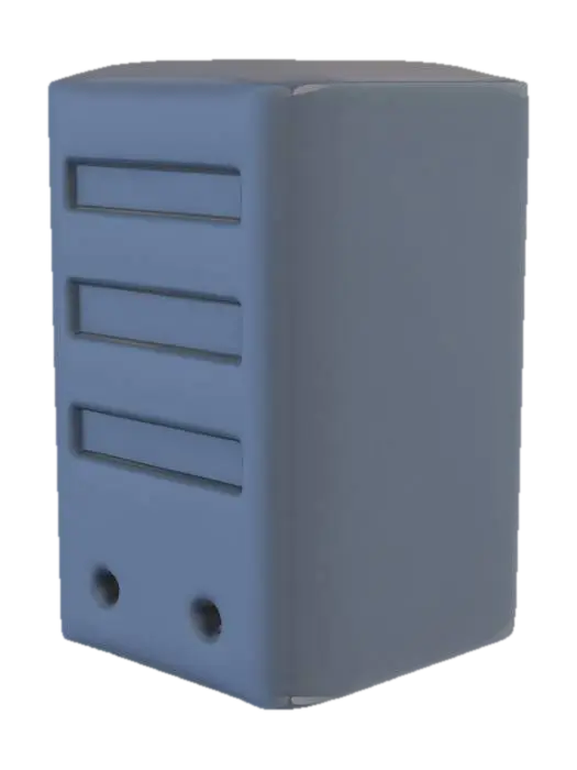 Computer Tower Icon - It 3D model, vytvořený pomocí AI