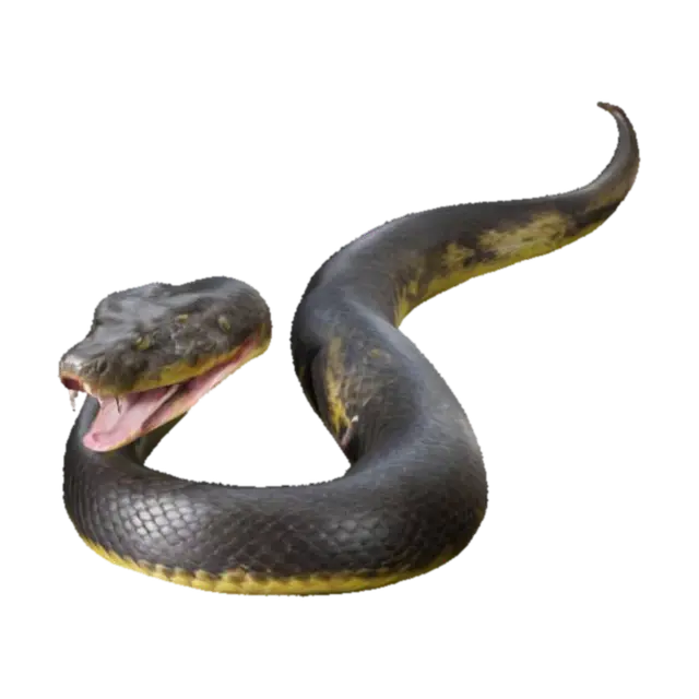 Serpent Spiral - Predators 3D model, vytvořený pomocí AI