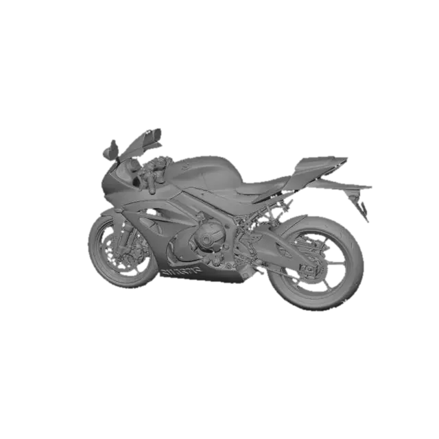 3D model for Suzuki GSX-R1000