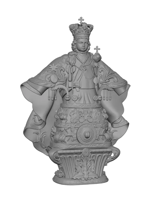 3D model for The Golden Queen