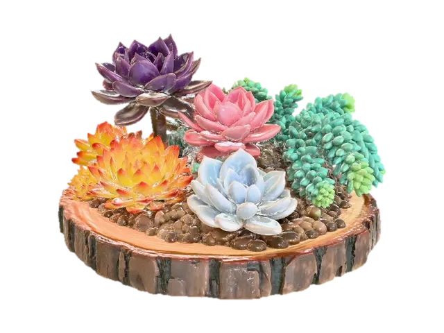 3D model for Succulent Harmony