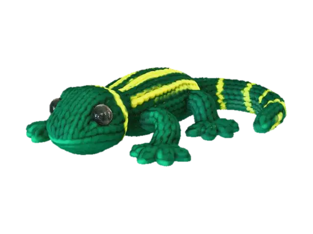 3D model for Knitted Lizard Charm