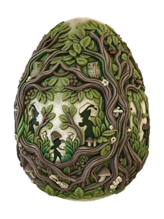 3D model for Whispering Forest Egg #EasterEgg2026#
