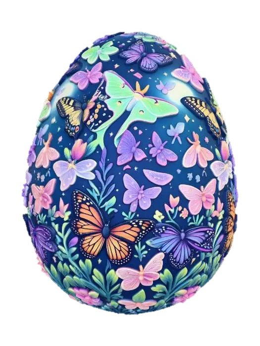 3D model for Butterfly Garden Egg #EasterEgg2026#