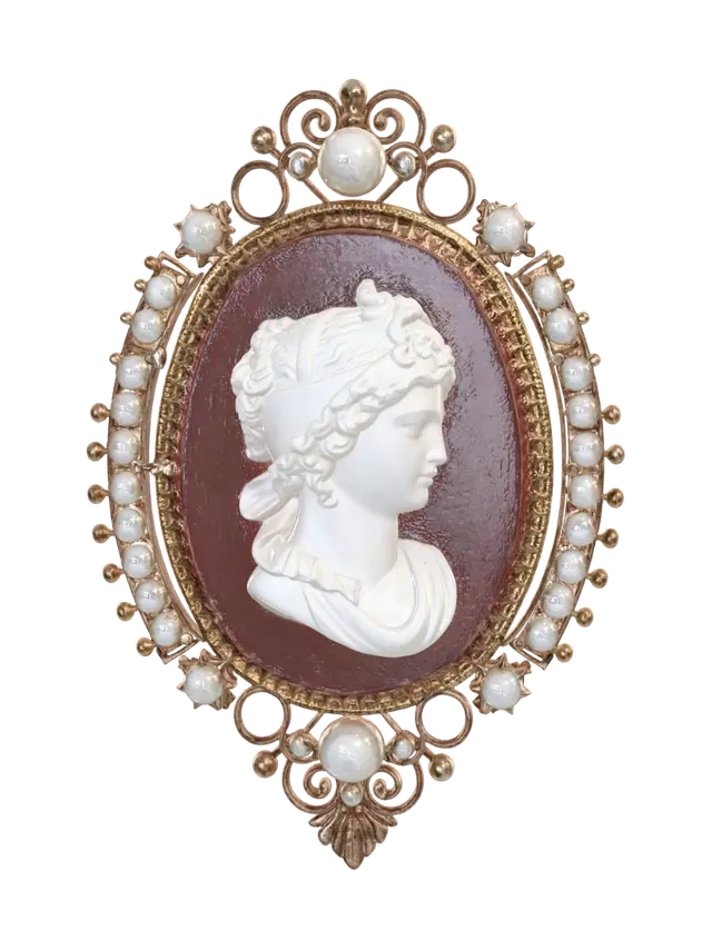 Would you wear this brooch? 3D model, vytvořený pomocí AI
