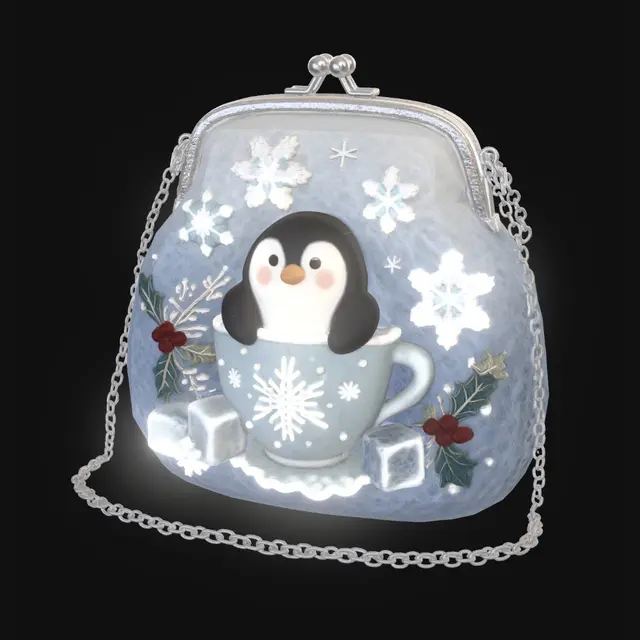 3D model for Frosty Teacup Penguin
