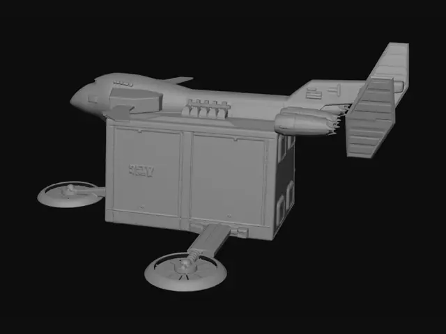 3D model for EFSF Sky Carrier