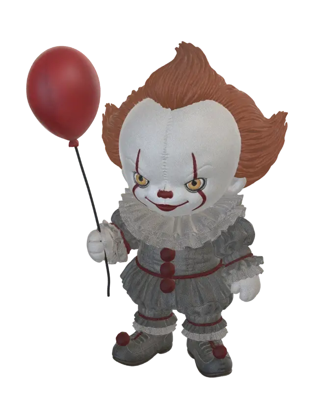 halloween it 3D model, vytvořený pomocí AI