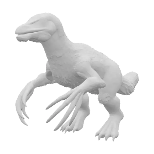 3D model for Therizinosaurus ark