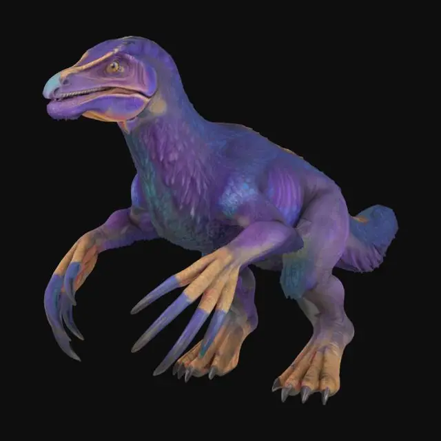 3D model for Therizinosaurus ark