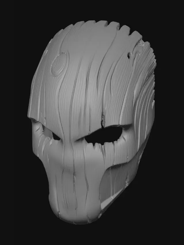 3D model for Timeworn Timber Mask