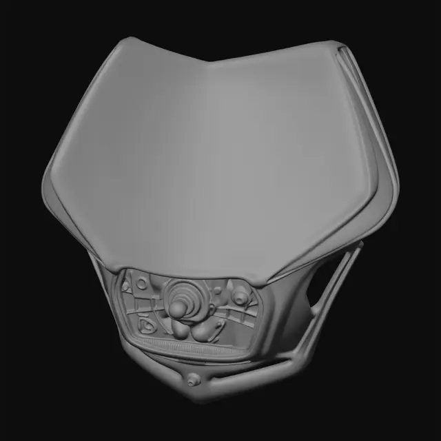 3D model for Midnight Front Fairing