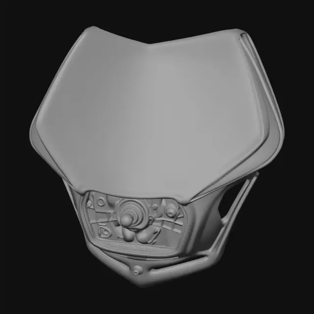 3D model for Midnight Front Fairing