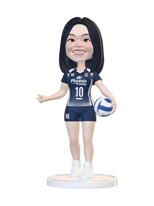 3D model for Phoenix Volley Mascot