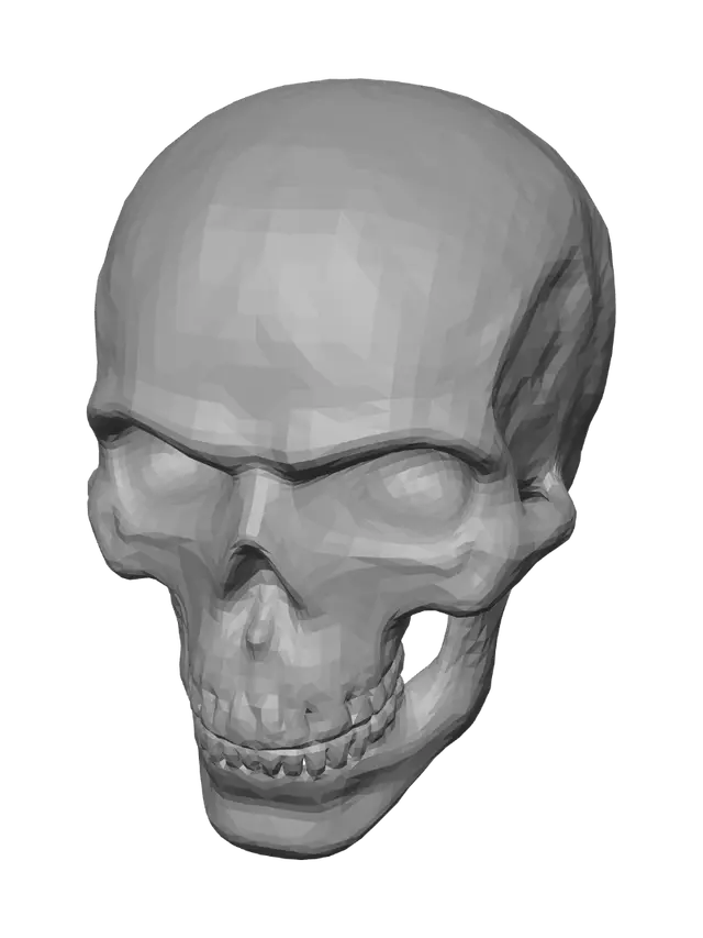 3D model for Kaleidoscopic Skull