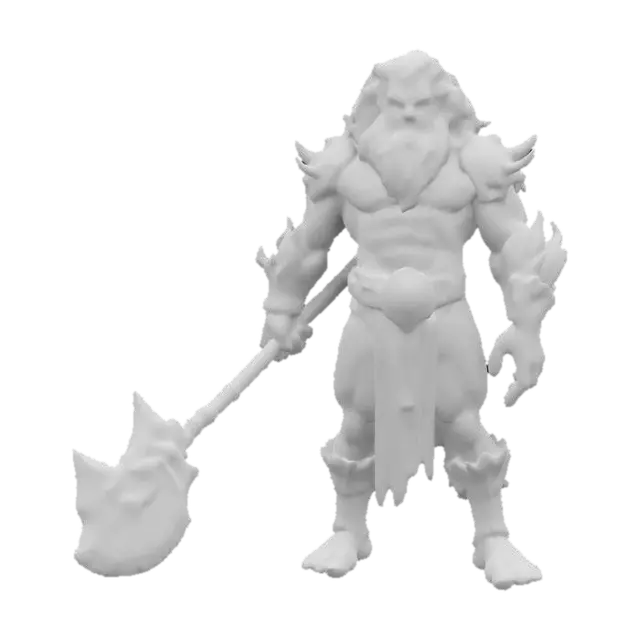 3D model for the strongest primordial god from the book 'Primal Hunter', highly detailed