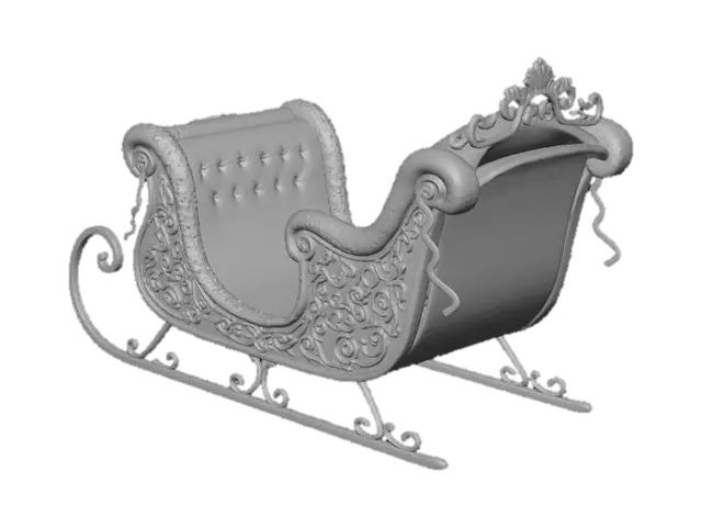 3D model for Santa's Sleigh