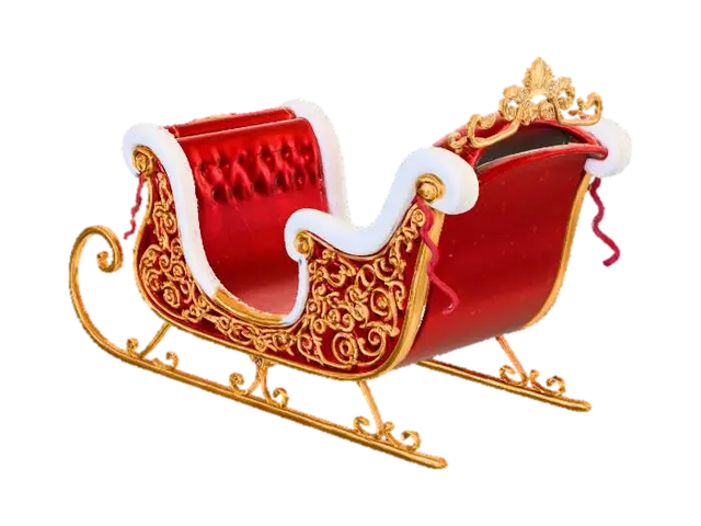 3D model for Santa's Sleigh