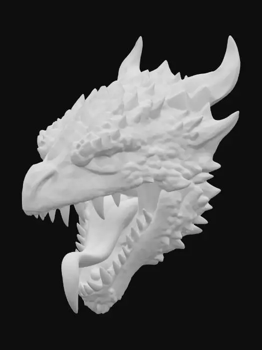 3D model for Fierce Protector