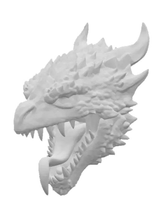 3D model for Fierce Protector