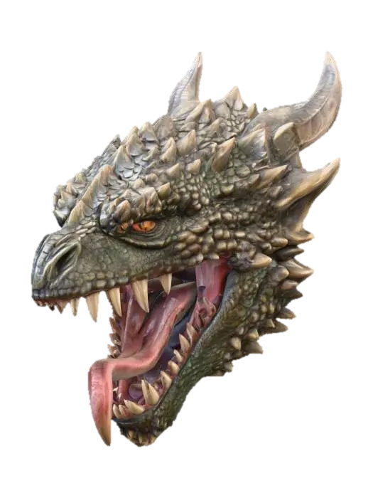 3D model for Fierce Protector