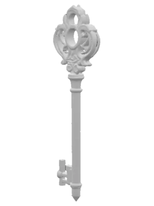 3D model for Intricate Elegance Key