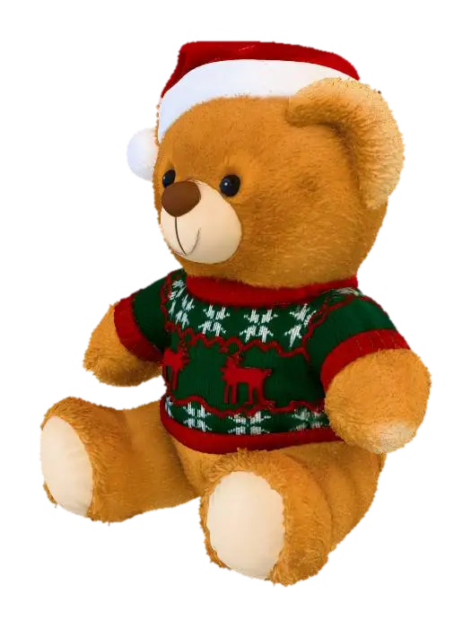 3D model for Christmas Cuddle Bear