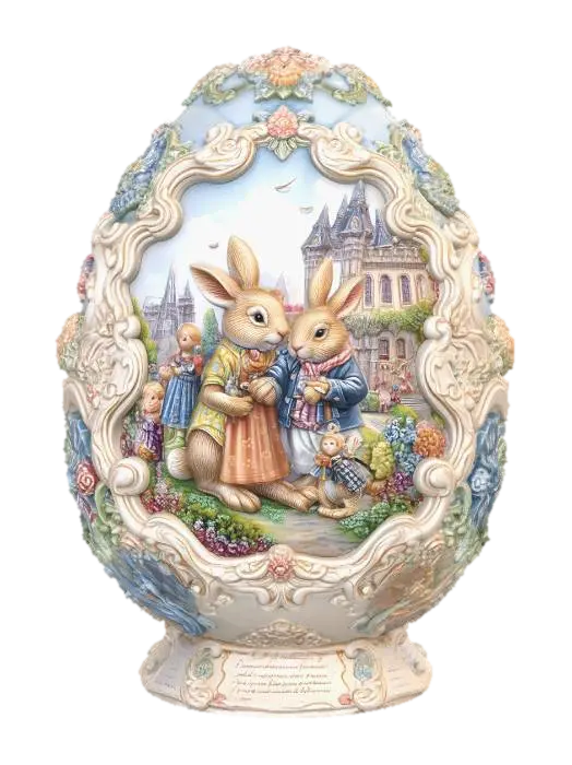 3D model for Enchanted Bunny Egg, #EasterEgg2026#