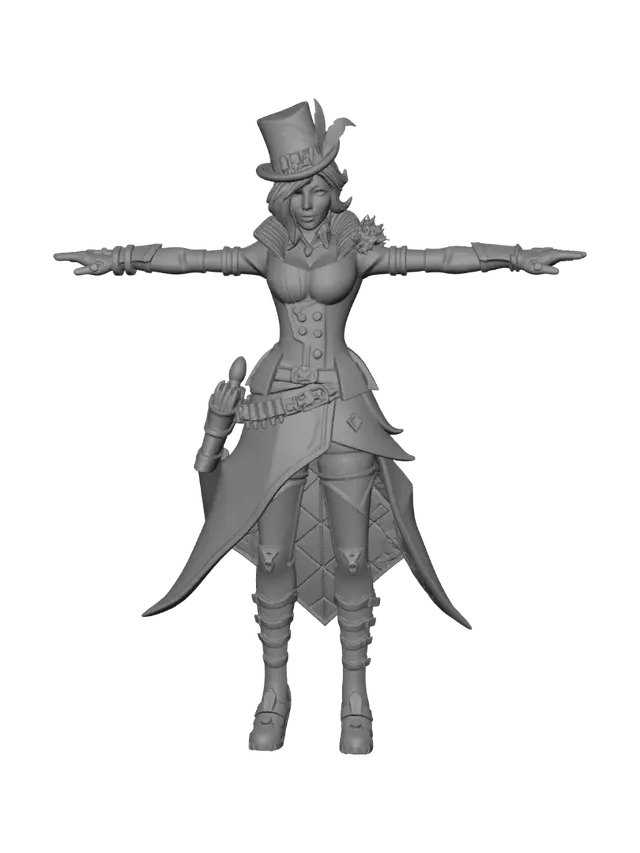 3D model for Crimson Corsair