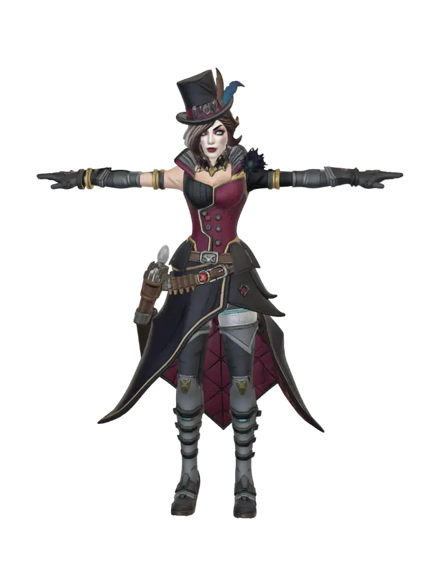 3D model for Crimson Corsair